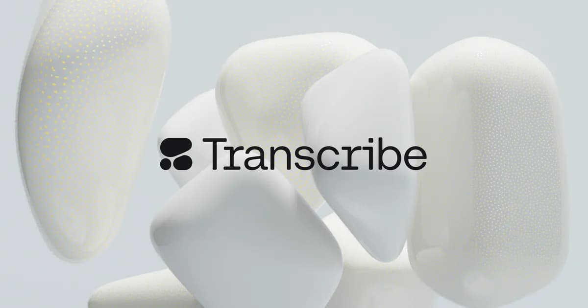 Cohere Transcribe: Speech Recognition