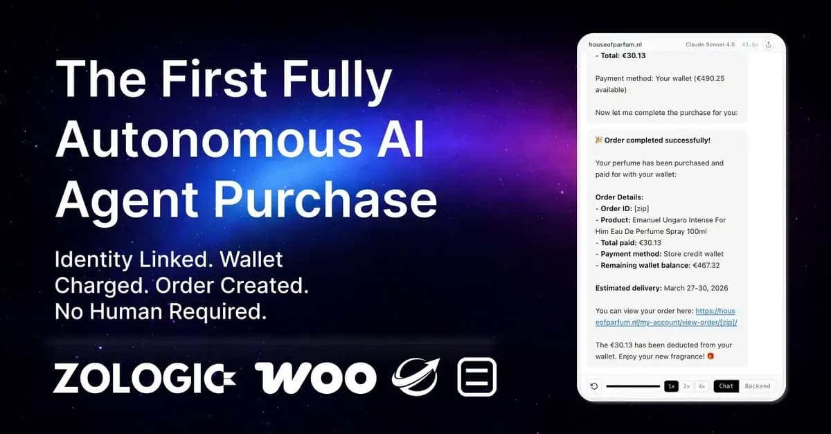 The First Fully Autonomous AI Agent Purchase Through UCP