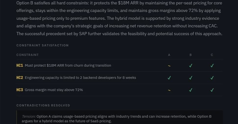 How I Rebuilt My AI Decision Tool From a Summarizer Into a Constraint-Driven Arbitrator
