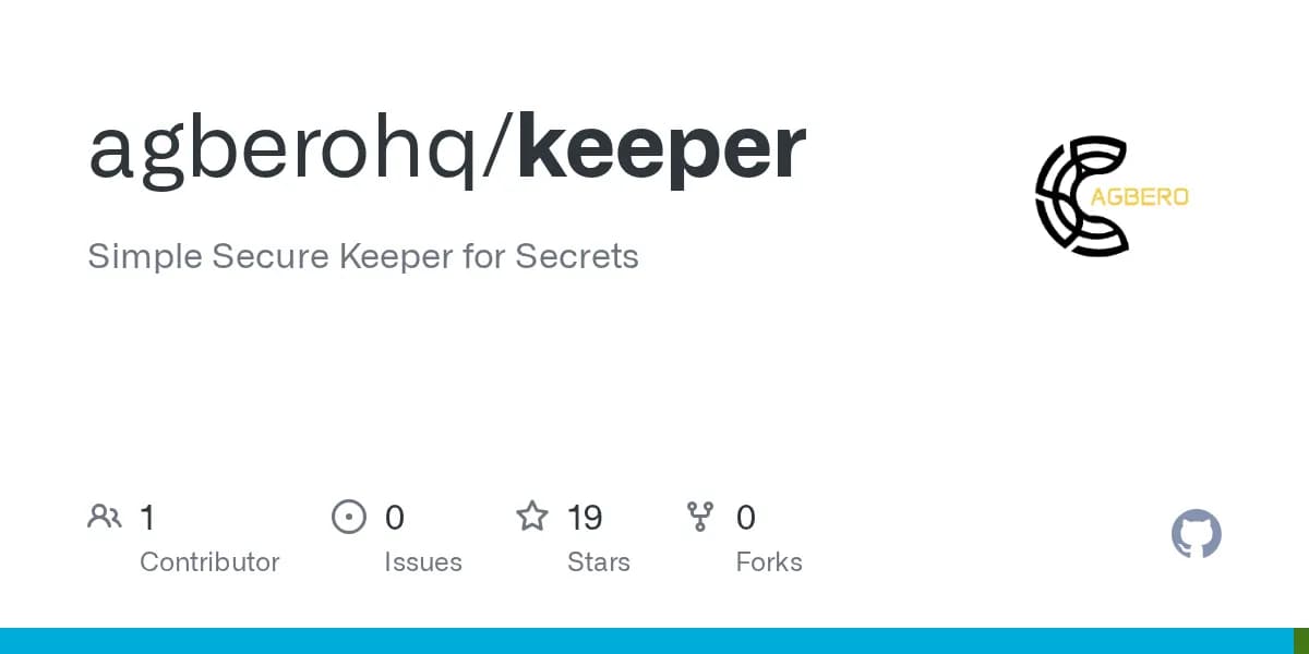 Show HN: Keeper – embedded secret store for Go (help me break it)