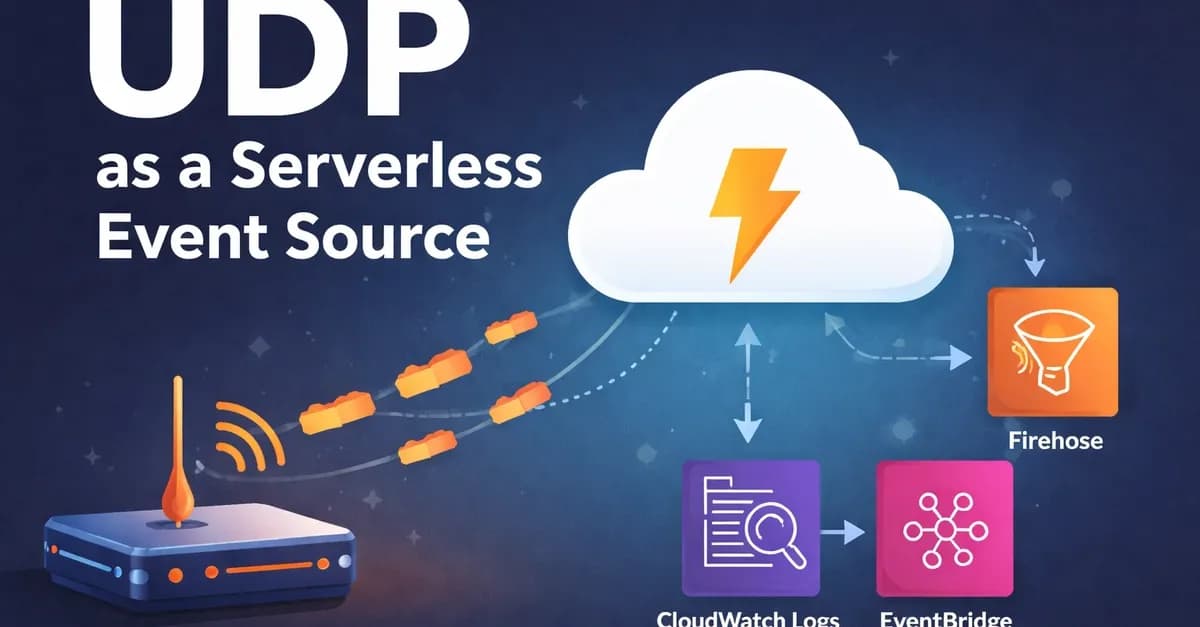 UDP as a Serverless Event Source