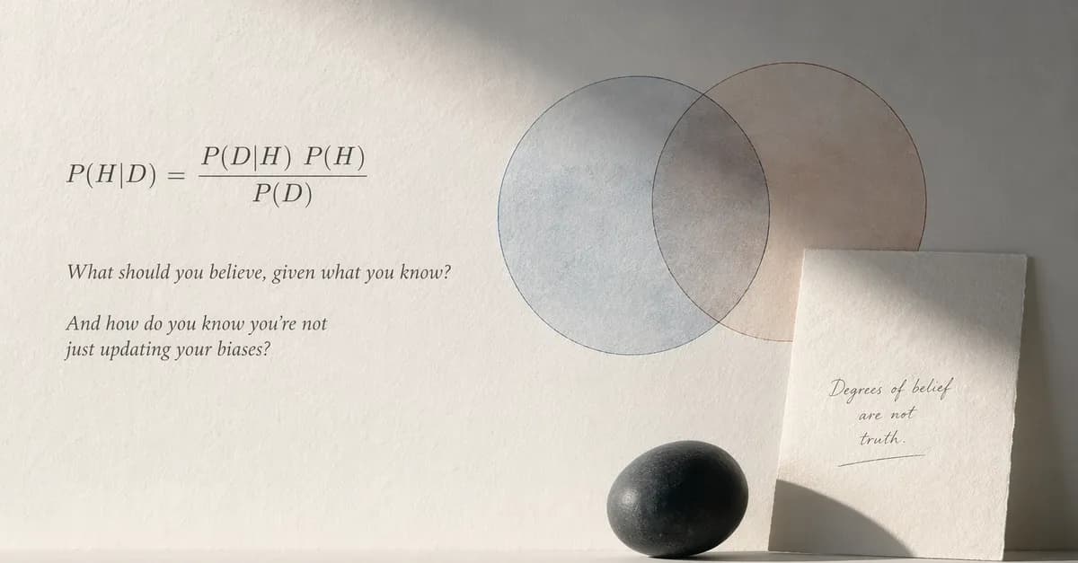 The Bayesian Trap - A Mathematical Case for Trying Something New