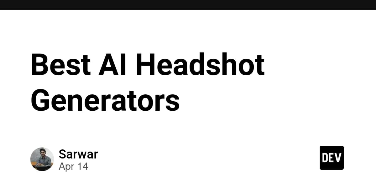 I Tested 6 AI Headshot Generators With the Same Photos. Here's the Data