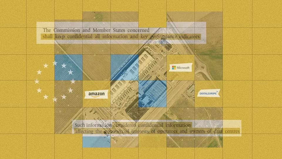 How Big Tech wrote secrecy into EU law to hide data centres' environmental toll