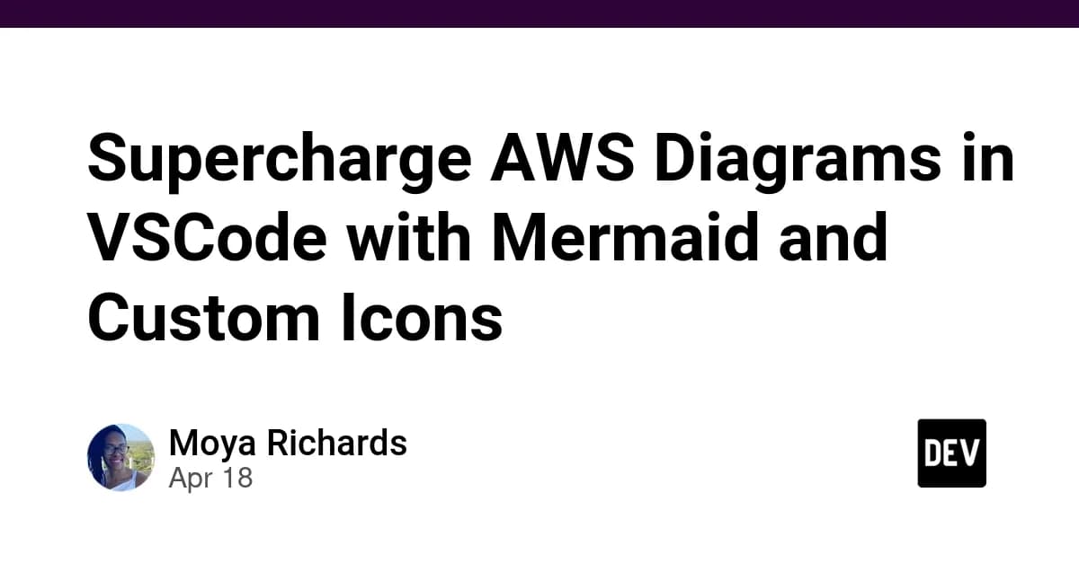 Supercharge AWS Diagrams in VSCode with Mermaid and Custom Icons