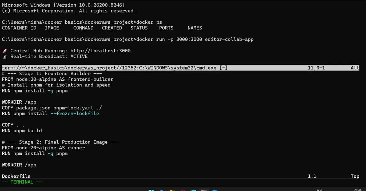 Docker 101: How I Mastered Docker Build Processes In One Night