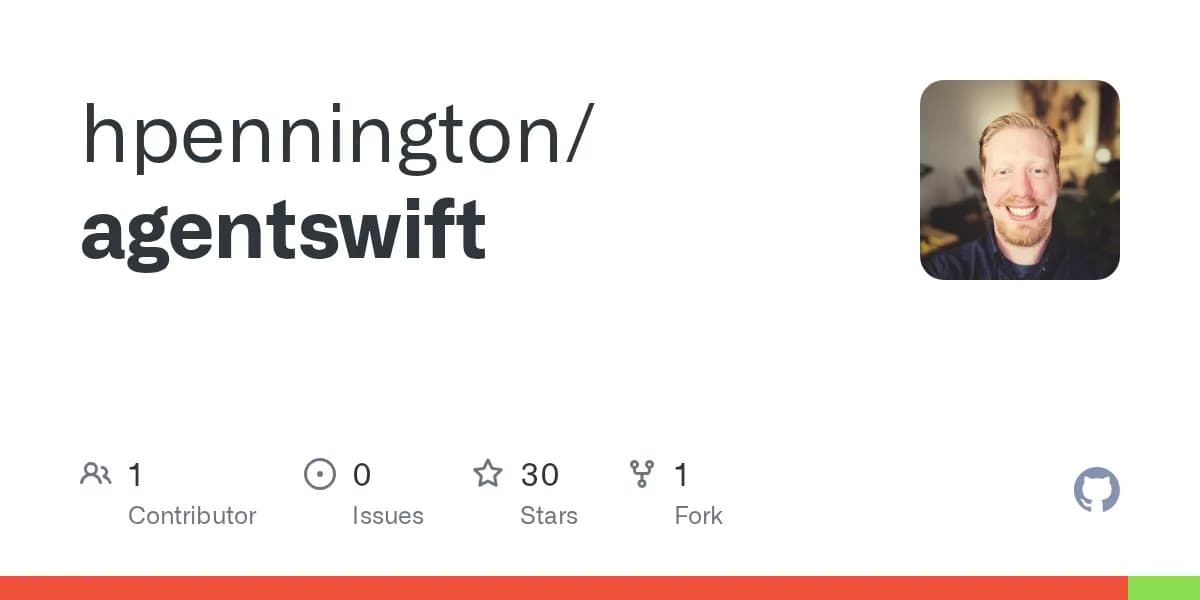 Show HN: AgentSwift – Open-source iOS builder agent