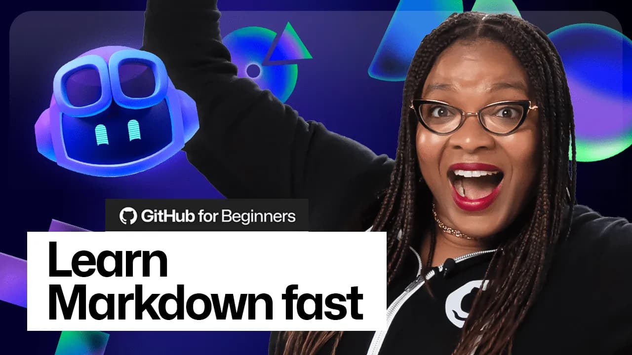 GitHub for Beginners: Getting started with Markdown