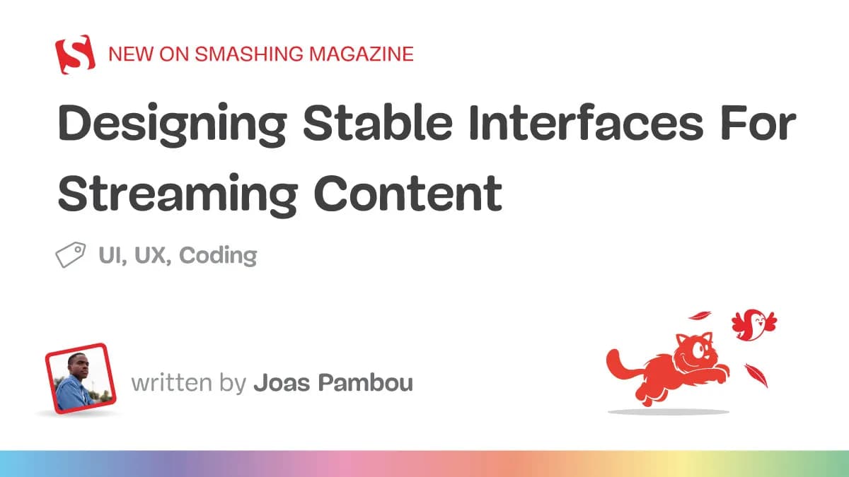 Designing Stable Interfaces For Streaming Content